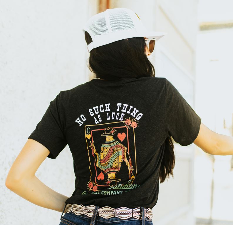 "No Luck" COWBOY REVOLUTION SHORT SLEEVE TEE