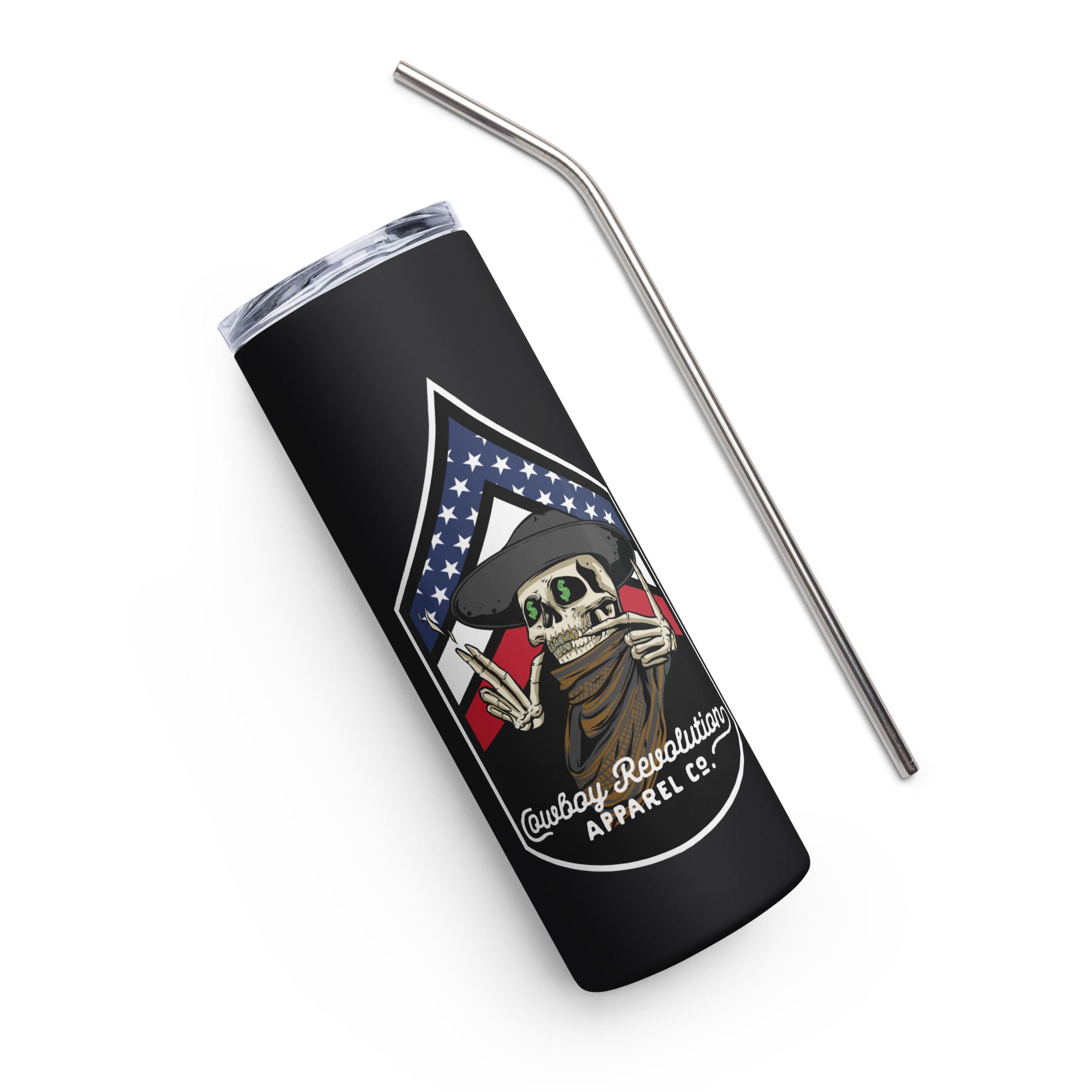 "Chevron" Cowboy Revolution 20 oz. Stainless Steel Tumbler