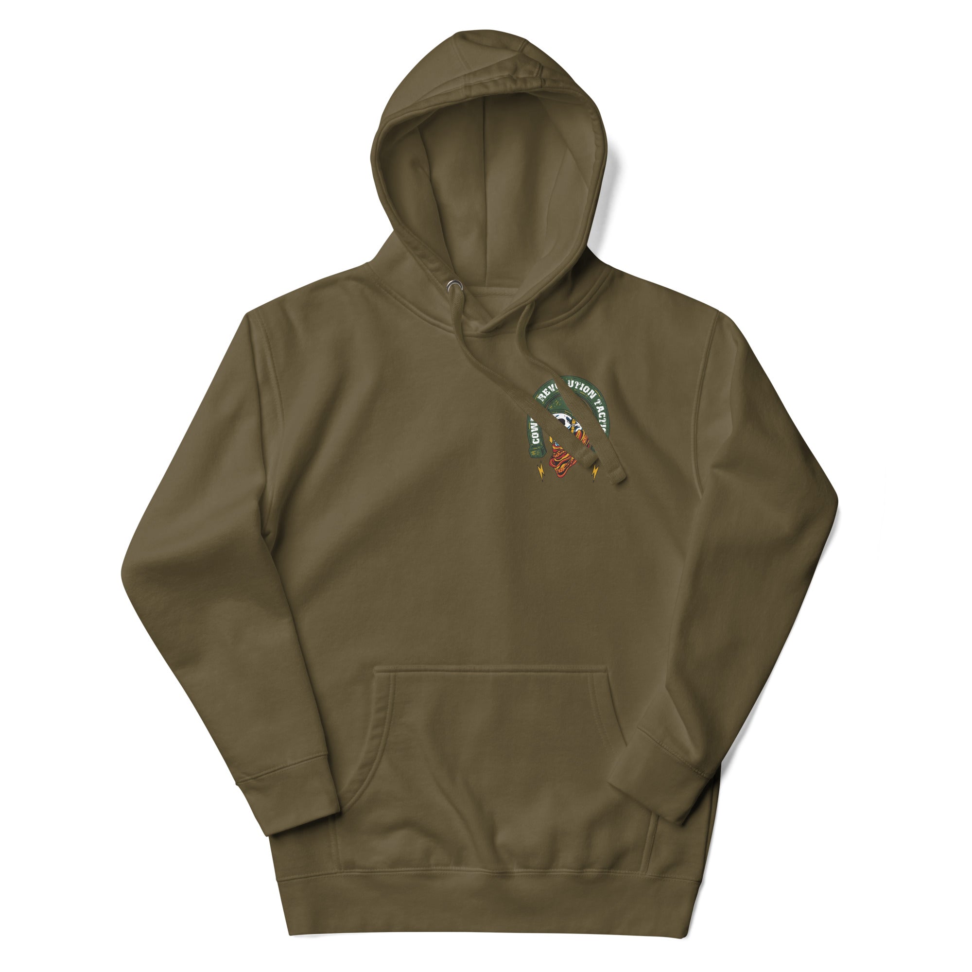 "Hurry Up and Wait" Cowboy Revolution Tactical Premium Hoodie