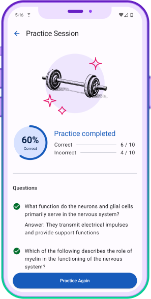practice session screenshot 2