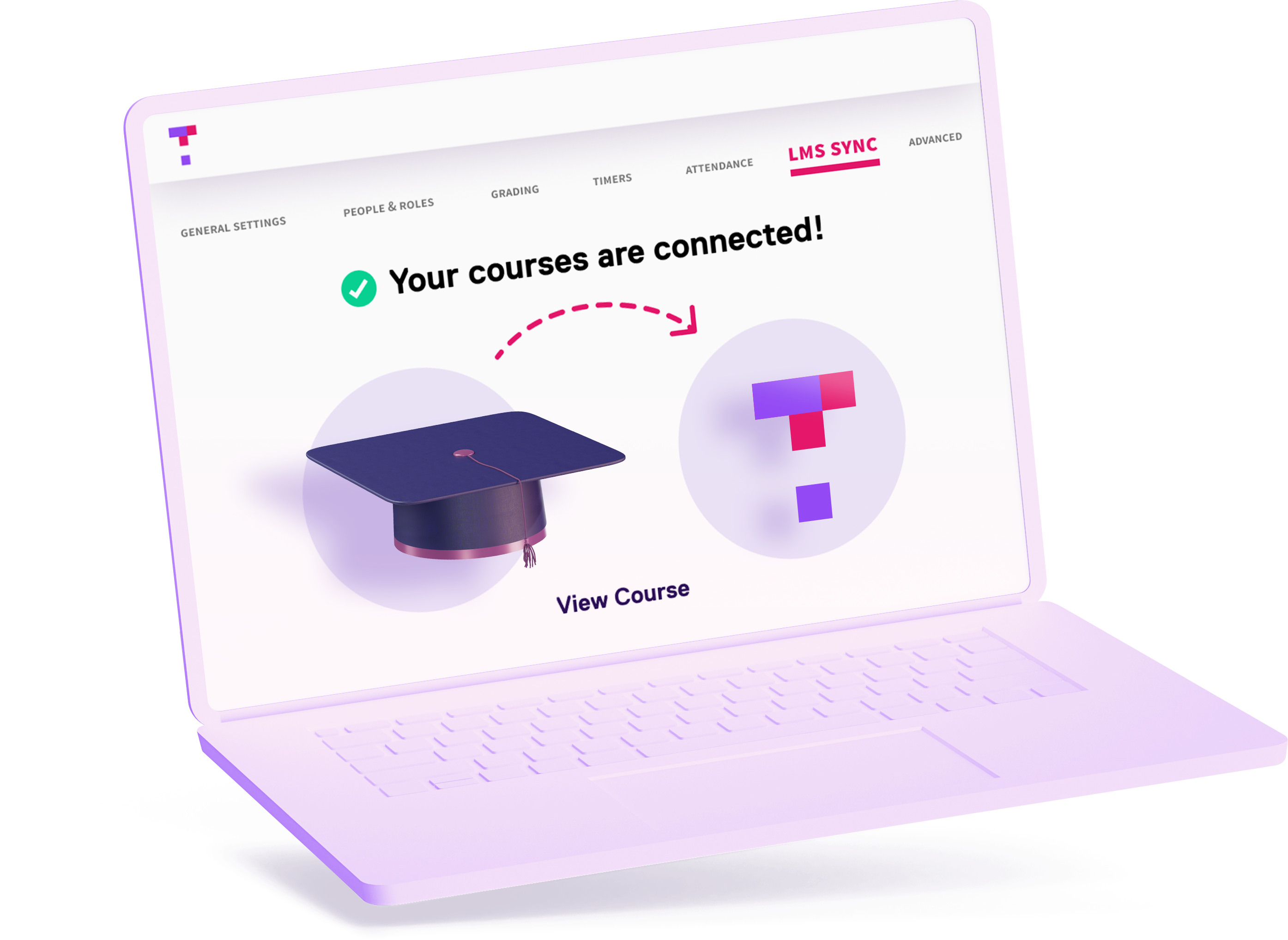 laptop integrate LMS